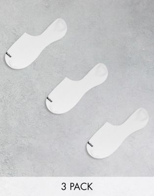 ASOS 4505 3 pack liner socks in white - ASOS Price Checker