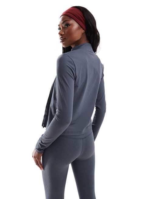 Zip up tracksuit top shop