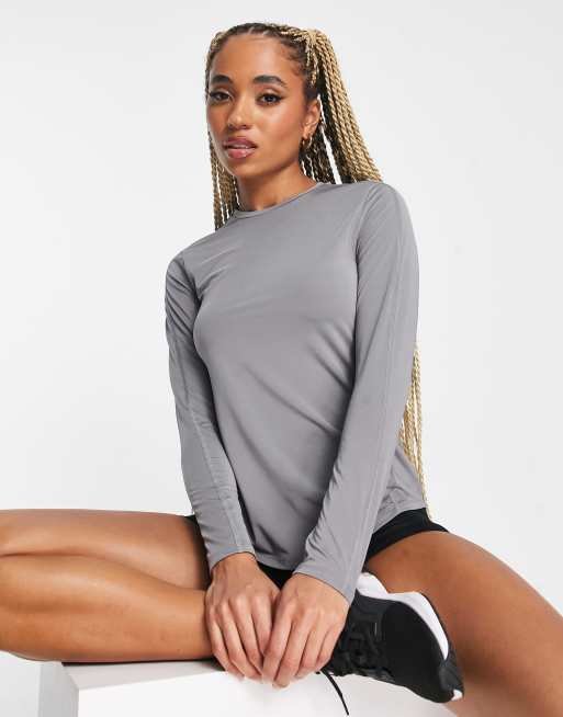 ASOS 4505 all sports long sleeve top with back seam detail ASOS