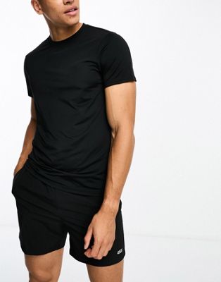 ASOS 4505 all sports t-shirt with quick dry in black