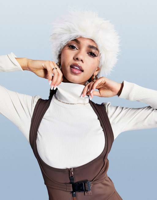 ASOS 4505 - Alt-i-en-skidragt med dyb udskæring og lynlås, 3 af 4