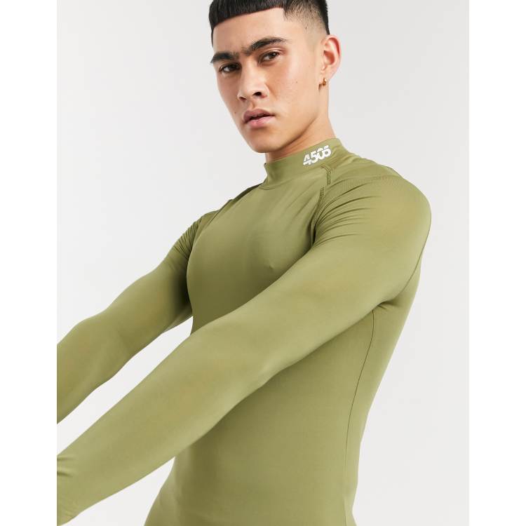 ASOS 4505 base layer long sleeve t-shirt in mesh