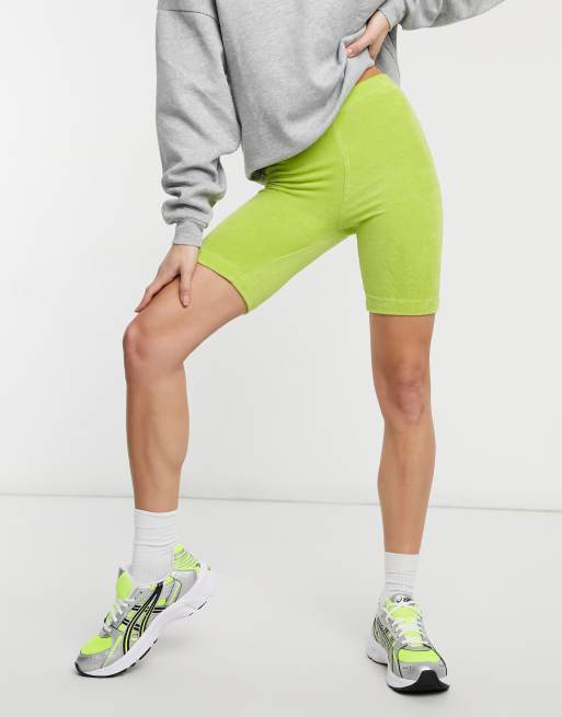 ASOS 4505 booty short in terrycloth