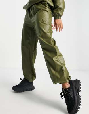 asos khaki cargo pants