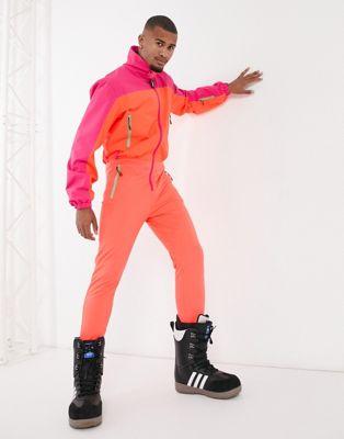 ASOS 4505 colour block ski suit