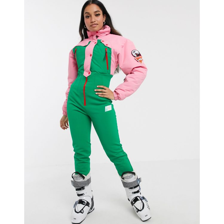 ASOS 4505 Combinaison de ski color block style 80 s