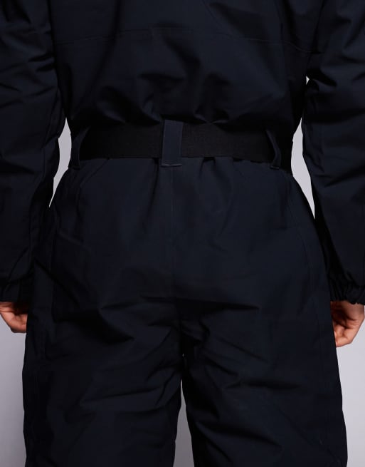 ASOS 4505 - Combinaison de ski coupe droite déperlante avec ceinture - Noir, 5 de 5