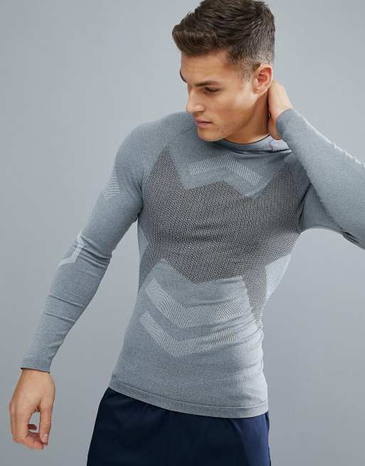 ASOS 4505 compression long sleeve t shirt with seamless knit