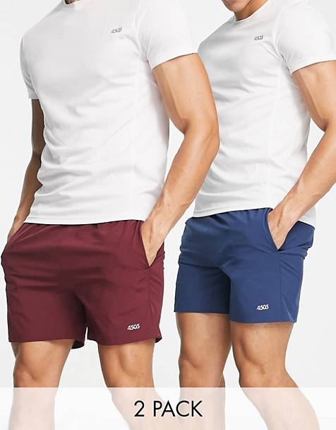 ShortsGoodthreads in Cotone da Uomo colore Blu abbigliamento da palestra e sportivo da Short da jogging 72% di sconto Pantaloncini Leggeri in Spugna Francese Uomo Abbigliamento da Activewear 