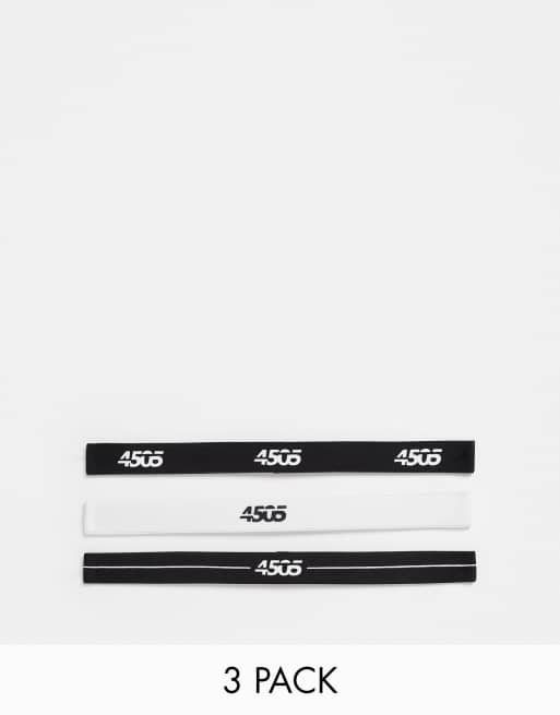 ASOS 4505 - Confezione da 3 fasce per capelli per la corsa