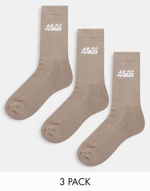 ASOS 4505 crew socks with anti bacterial finish 3pack ASOS