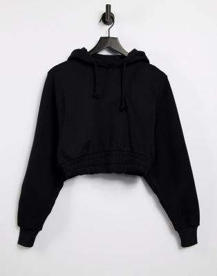 ASOS 4505 cropped hoodie with elasticated waist ASOS