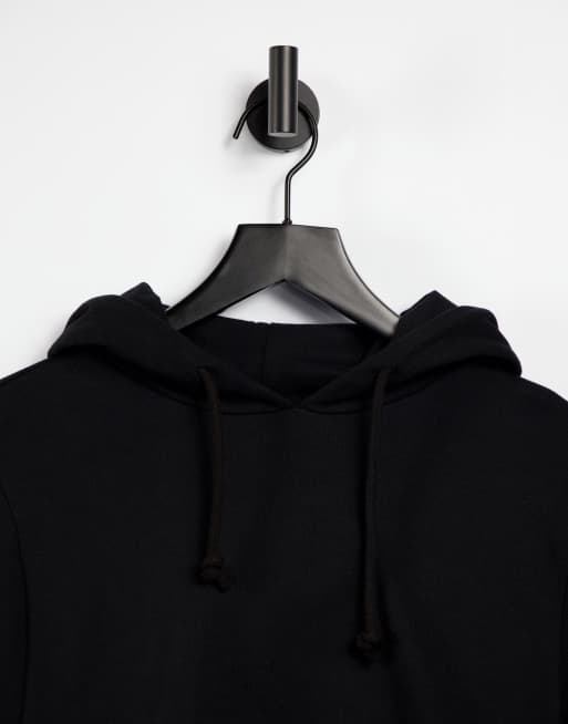 Cropped hoodie with elasticated waistband :: LICHI - Online fashion store