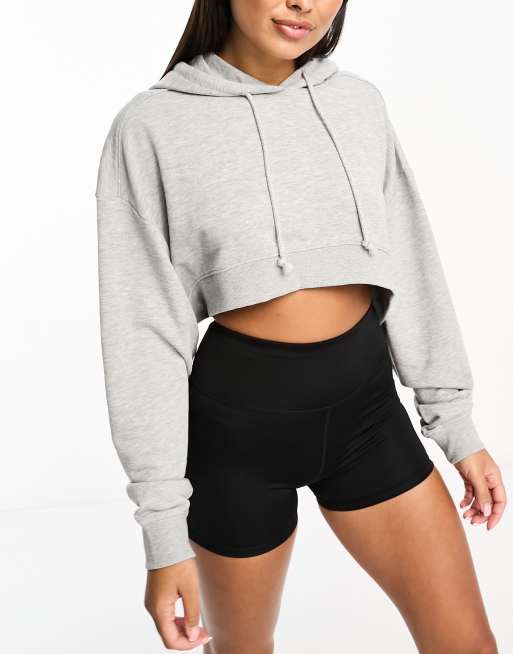 ASOS 4505 cropped hoodie