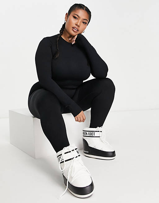ASOS 4505 outdoor run legging with reflective piping - ShopStyle Activewear  Trousers