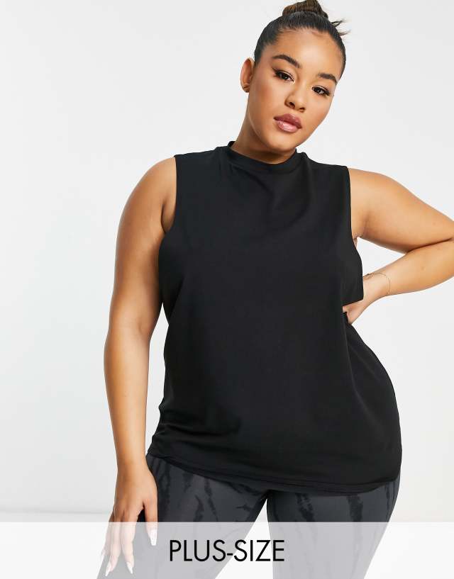 ASOS 4505 Curve drop arm hole easy tank top