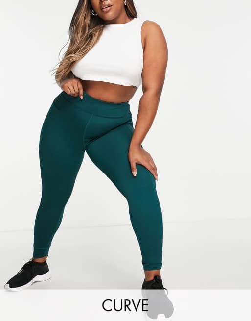 ASOS 4505 Curve - Icon - Legging met gevormde achterkant, siernaad en zak 