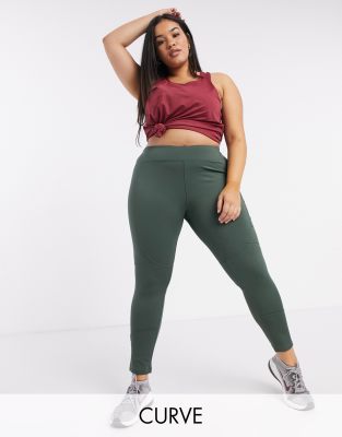 asos plus size gym wear