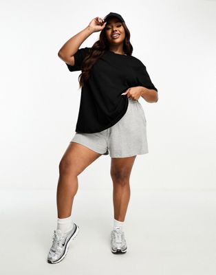 ASOS 4505 Curve  Icon oversized t-shirt with quick dry in black