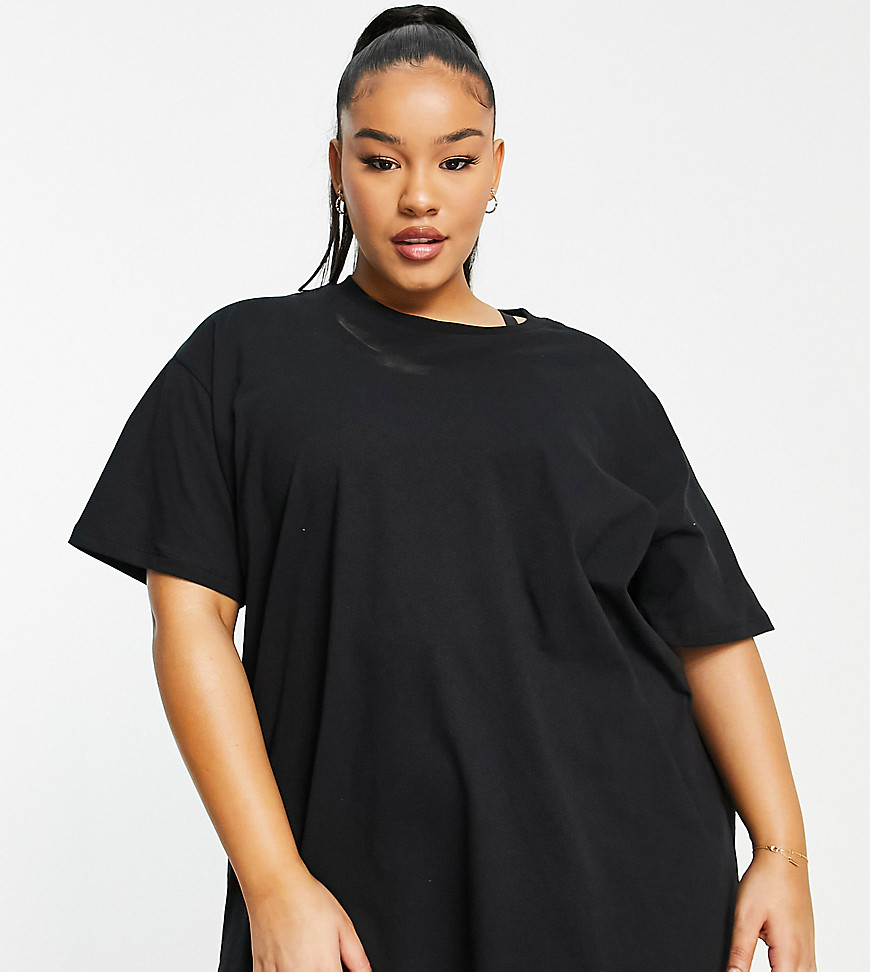 ASOS 4505 Curve Icon oversized t-shirt with quick dry in black