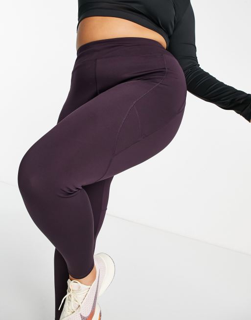 ASOS 4505 Curve icon run tie waist legging with pocket