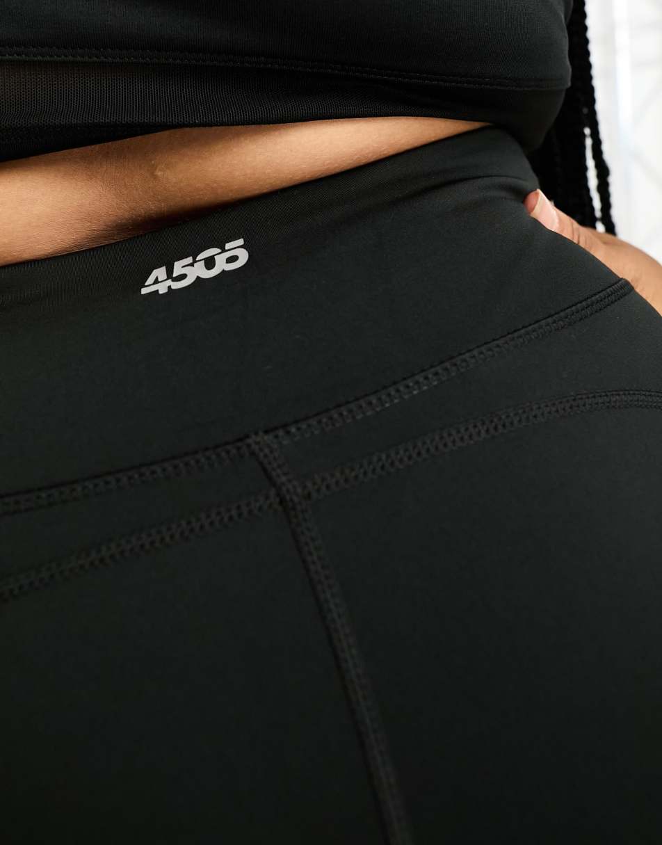 ASOS 4505 Curve icon run tie waist legging with pocket