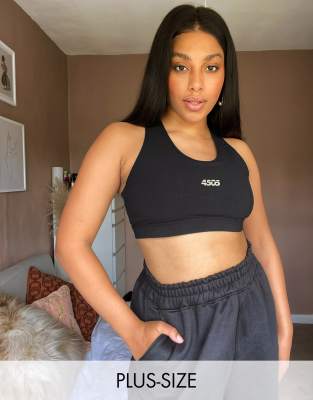 plus size sports bra asos