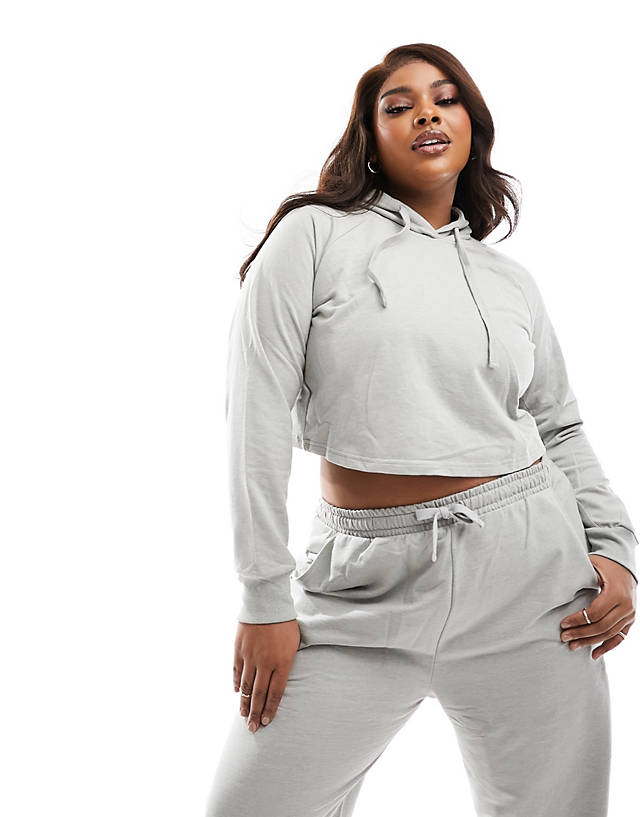 ASOS 4505 - curve icon training hoodie in loopback jersey co ord