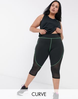 asos curve gym wear