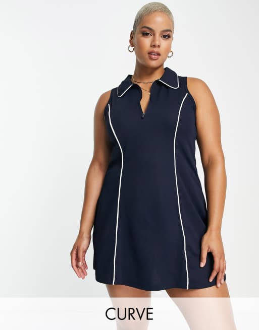 Plus size store tennis dress