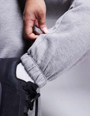 Asos 4505 Curve Quick Dry Heavyweight Training Sweatpants In Gray