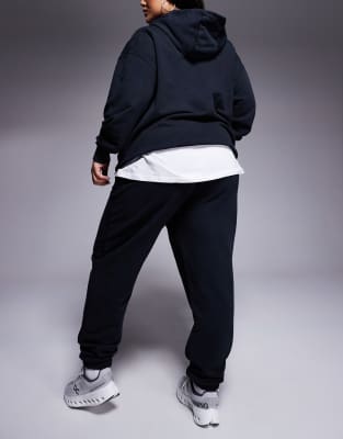 Asos 4505 Curve Quick Dry Heavyweight Training Sweatpants In Black