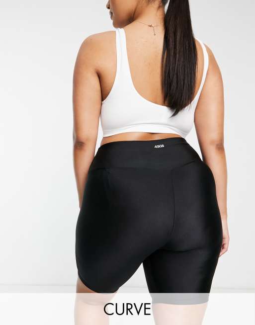 Legging noir satiné hotsell