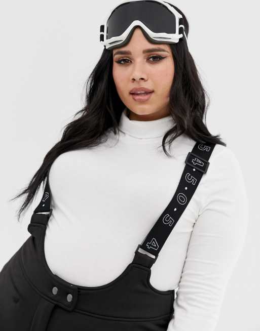 ASOS 4505 + ASOS 4505 Curve Ski High Waisted Salopettes