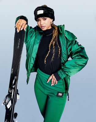 Femme 4505 - Doudoune de ski à capuche