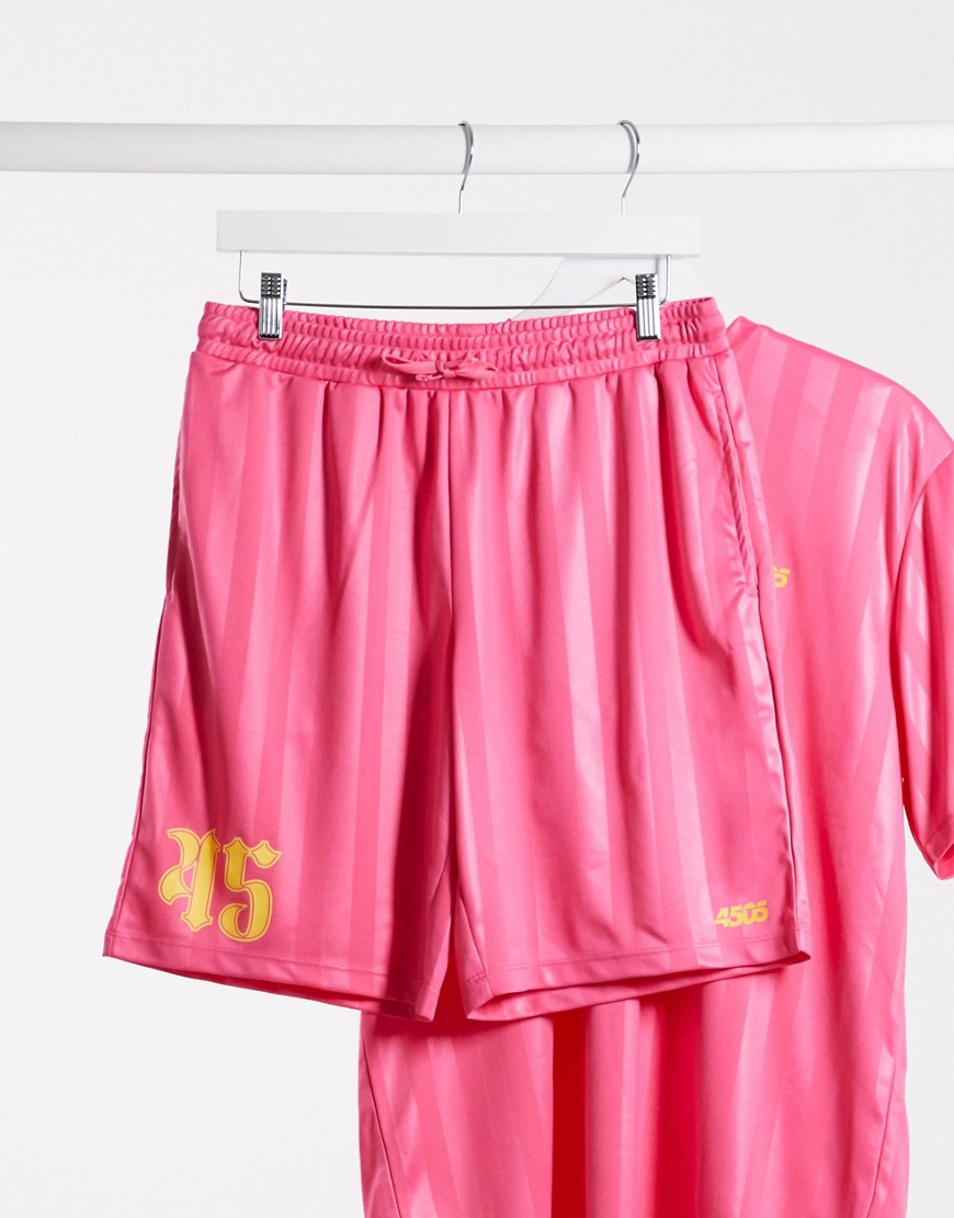 ASOS 4505 football shorts-Pink