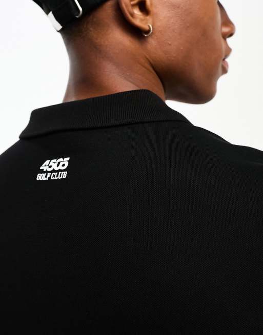 ASOS 4505 golf polo with quick dry in black ASOS