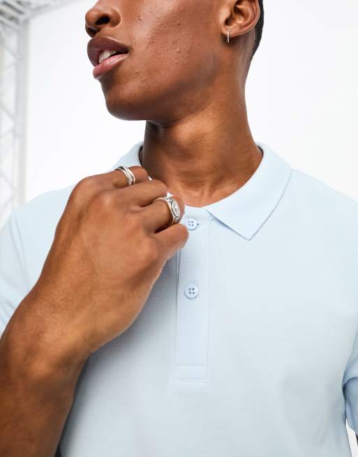 Light blue clearance golf polo