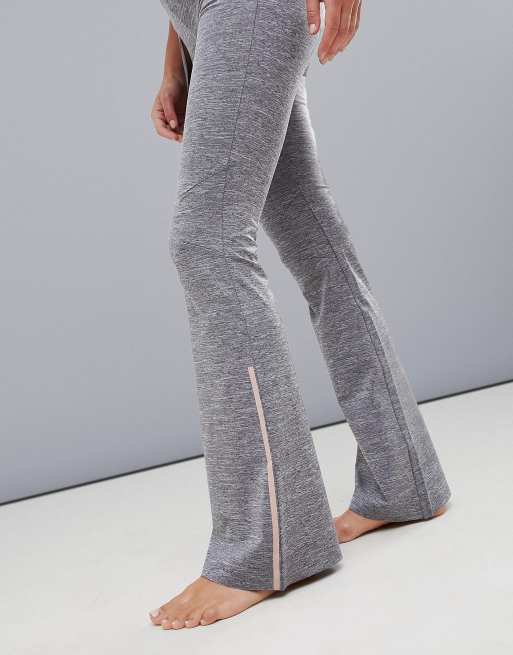 ASOS 4505 grey marl yoga flare, 3 z 4