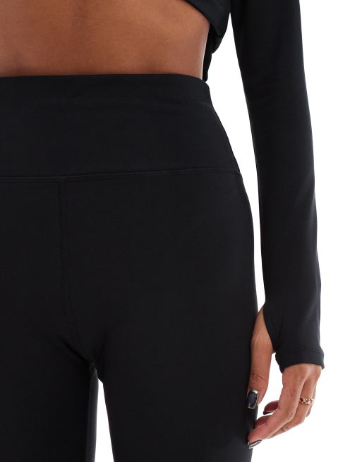 ASOS 4505 - Hardlopen - Thermische legging met fleecevoering en hoge taille in zwart, 5 van 5