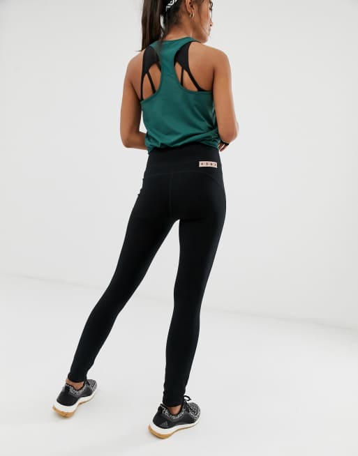 ASOS 4505 high waist sports legging with black elastane