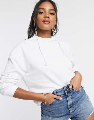 asos black hoodie womens