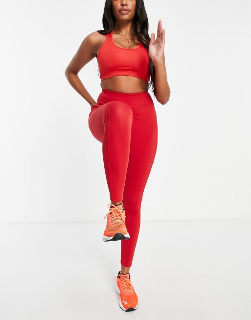 ASOS - 4505 icon yoga legging-Red