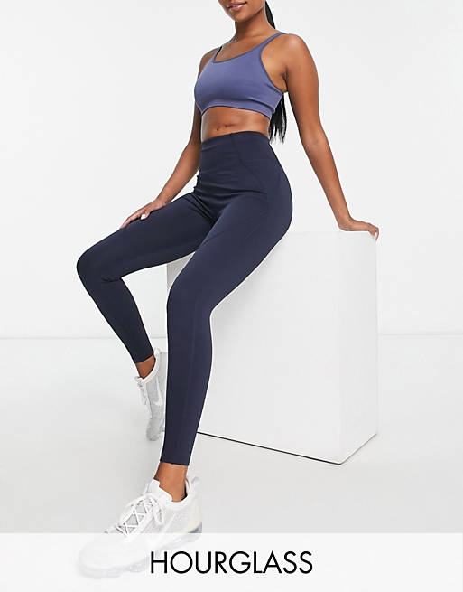 ASOS 4505 Hourglass icon leggings with booty-sculpting seam detail and  pocket
