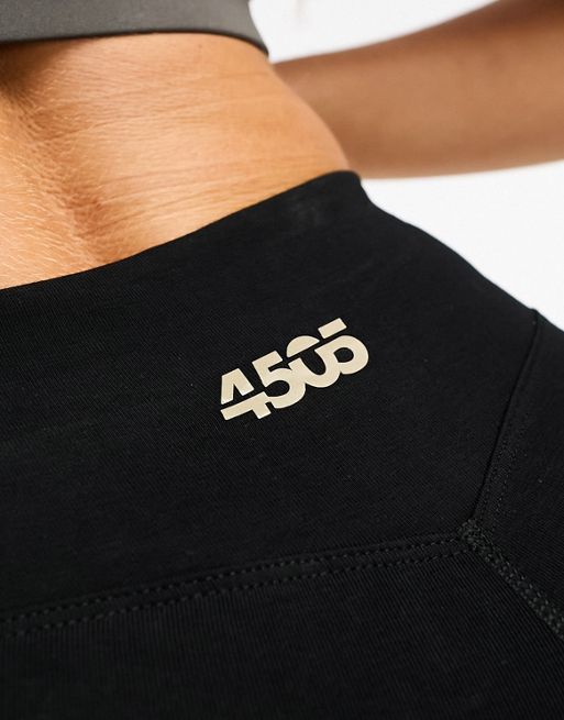 ASOS 4505 Hourglass – Icon – Krótkie czarne legginsy modelujące