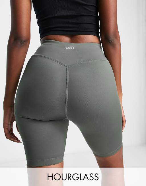 ASOS 4505 Hourglass Kurze Legging Shorts mit Logosymbol und Po formendem Detail ASOS