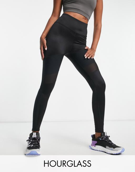 ASOS 4505 - Hourglass - Legging de sport 7/8 - Mat et brillant 