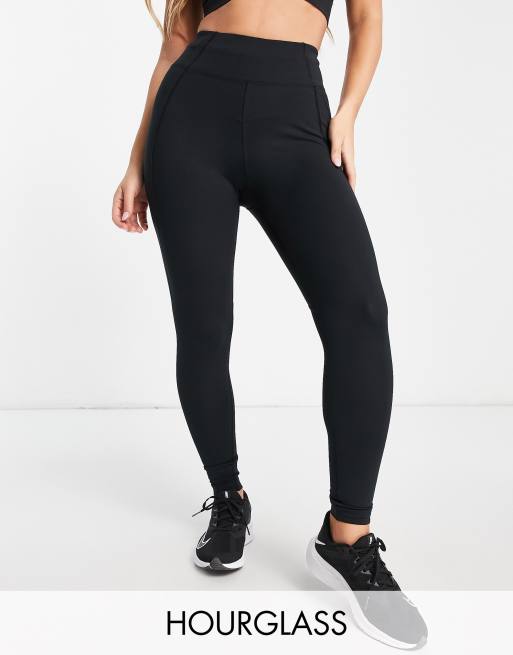 Asos 4505 Hourglass Legging Met Logo En Binnenkant Van Fleece Asos