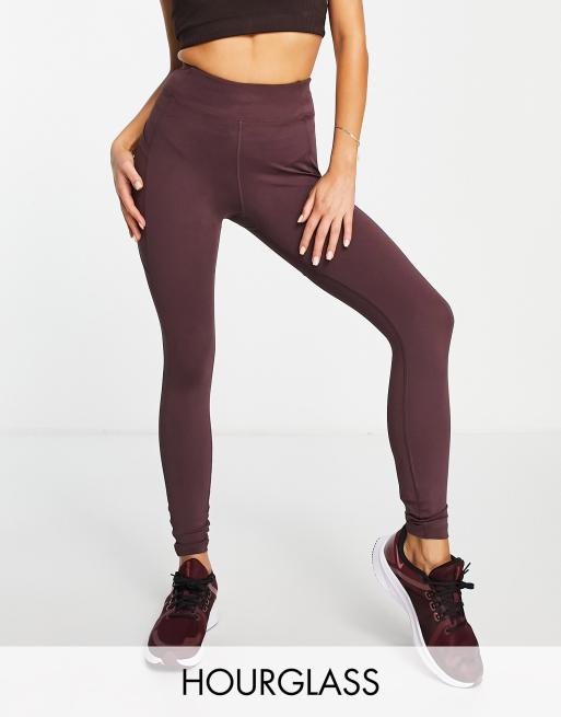ASOS 4505 Hourglass - Leggings icona con cuciture modellanti sul ventre e tasca 