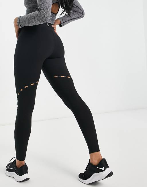 ASOS 4505 lace up detail legging